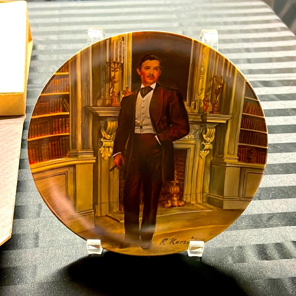 Norman Rockwell Plate “RHETT”  Plate #5493G